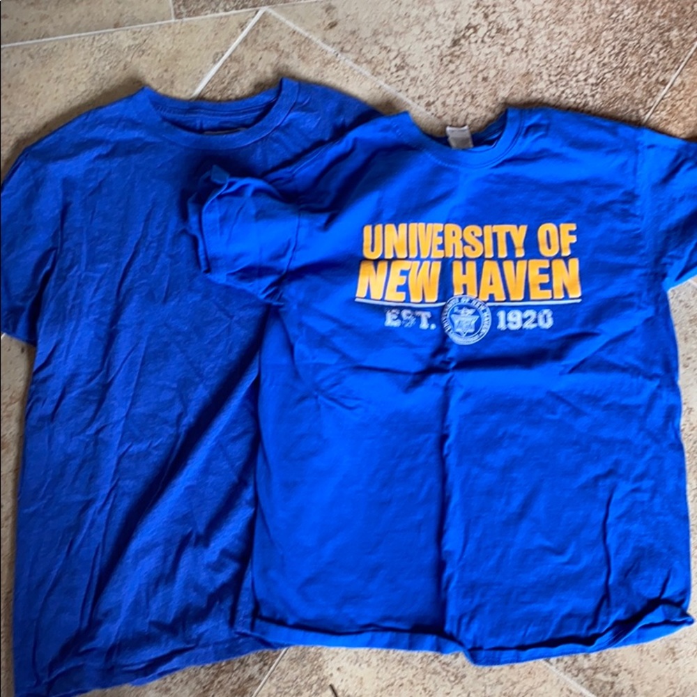 2pk blue shirts